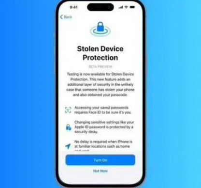 八步苹果授权维修店分享被盗设备保护功能开启方法 