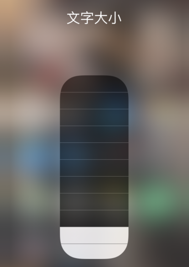 八步苹果手机维修分享小技巧：在 iPhone 控制中心快速调节字体大小 