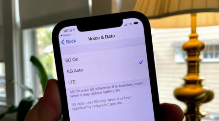 八步苹果手机维修分享iPhone 12如何打开或关闭5G网络 